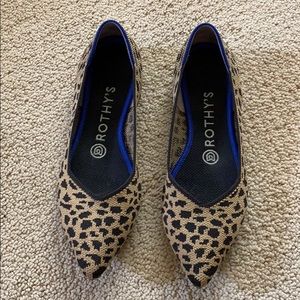 Rothy’s Leopard Point Size 7